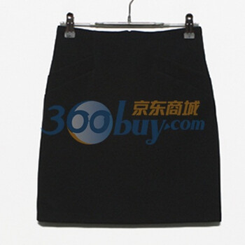时尚起义 春装韩国进口多色系休闲短裙 女570546 黑色 M
