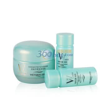 温碧泉WETHERM 四季保湿凝露套装 （保湿凝露50g+爽肤水20ml+滋养乳20ml）