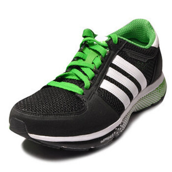 阿迪达斯 Adidas 2011年男跑步鞋 黑色 44.5