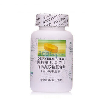 K-LEX阿拉斯加康力士谷物提取物复合片（含B族维生素）60片