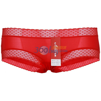 爱慕超细内裤低腰平角裤AM23A71 红色 82