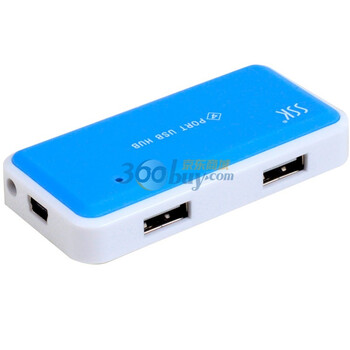 飚王（SSK）SHU008 USB2.0 HUB 蓝色