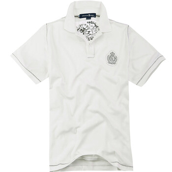 dancingwolves与狼共舞 夏季 polo短袖T恤29dw6403 801米白 185/100A