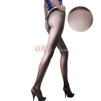 诗柔 SHOROU 5215 性感T档诱惑 包芯丝绢感觉 连裤袜 3黑1肤1灰1咖啡 均码