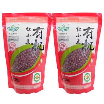清谷新禾 有机红小豆 350g*2袋