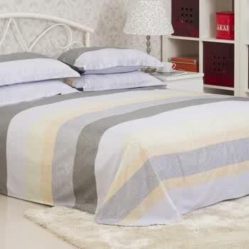 么小毛柔光段单人床单（180cm*220cm）风云豪情C8029-7