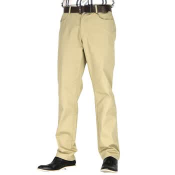 红豆旗下ZUO直降60新款夏装都市简约男士休闲裤 HKC1918 乳咖 185/90A(XL)