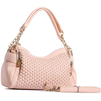 POLO VILLAE保罗威特时尚淑女肩背斜挎女包水粉色PPCODPBDH0080900
