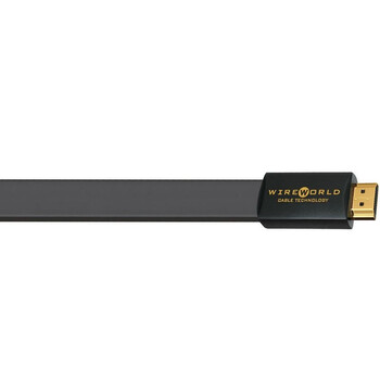 线世界（Wireworld） Silver Starlight 6 HDMI(SSH)银星 2.0米 FLAT HDMI CABLES特色扁平高清线（灰色）