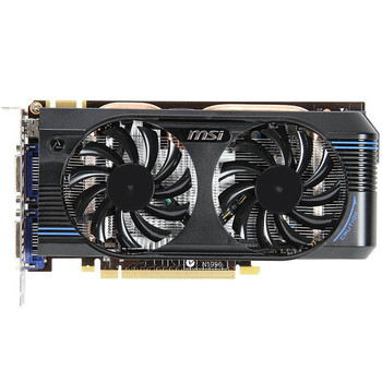 微星（msi)N560GTX 至尊V5 1G/SE 750MHz/3828 MHz 1G/192bits DDR5 PCI-E显卡