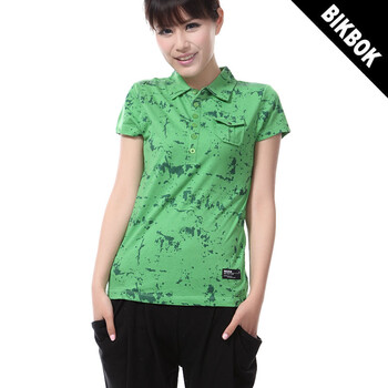 BIKBOK 比克波克 夏季新款女士休闲t恤11wf021 白色 XL
