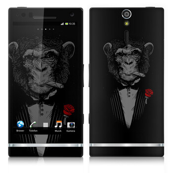 IdeaSkin 索尼 LT26i/Xperia S/Xperia Arc HD 皮肤 猩猩大佬 外壳保护套皮贴膜 BDGC081930