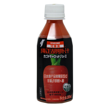 KAGOME可果美纯正胡萝卜汁280ml*15瓶