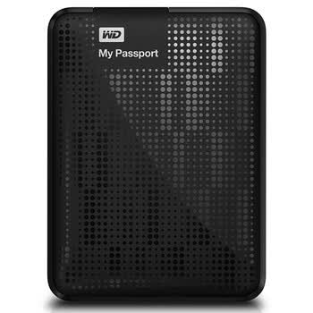 西部数据（WD）2012最新款 My Passport USB3.0 1TB 超便携移动硬盘（黑色）WDBBEP0010BBK-PESN