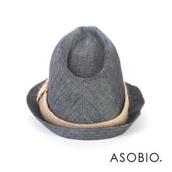 ASOBIO 2012全棉平顶男士帽子英伦风 3121831011 黑色 99