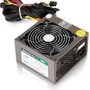 航嘉（Huntkey）多核R80 400电源（额定400W/80PLUS白牌/支技背部走线/主动式PFC/宽电压）