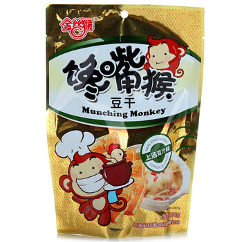 金丝猴馋嘴猴豆干上汤鸡汁味108g*8袋