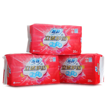 苏菲日用洁翼型 20片(三套装)