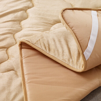 胜伟 床品家纺 驼绒保暖单人加大床垫120cm*200cm