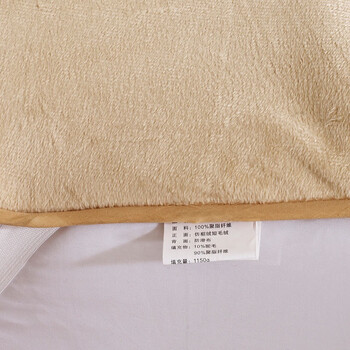 胜伟 床品家纺 驼绒保暖单人加大床垫120cm*200cm
