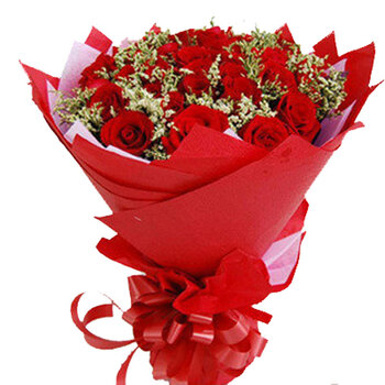 33枝红玫瑰花 鲜花速递 求婚礼物AL0173 节日