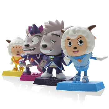 喜羊羊与灰太狼 喜气羊羊过蛇年电影5珍藏版套