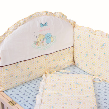 良良 憨睡熊床围(全围) 黄小组,良良 憨睡熊床围