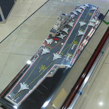 金属辽宁号航母模型+手工铁皮辽宁舰模型