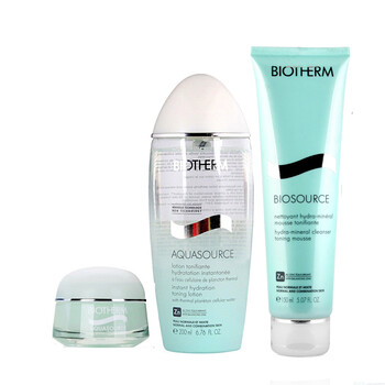 碧欧泉女士活泉润透爽肤三件套装 洁面乳+水+