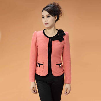 菲希尔2012新品冬<em>春季外套女韩版</em>女装羊毛呢
