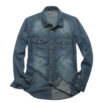 男士牛仔衬衫薄款哪种好 牛仔衬衫男牌子同款