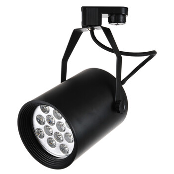 
                                        【WOLIKE沃莱】大功率12W LED轨道灯 LED射灯 服装店 展厅灯 背景墙灯 12W暖白光 白色轨道式                