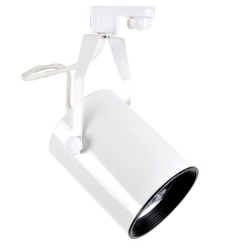 
                                        【WOLIKE沃莱】大功率12W LED轨道灯 LED射灯 服装店 展厅灯 背景墙灯 12W暖白光 白色轨道式                