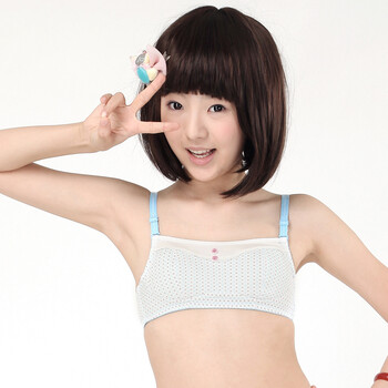 可娃衣正品少女文胸纯棉无钢圈发育期学生内衣