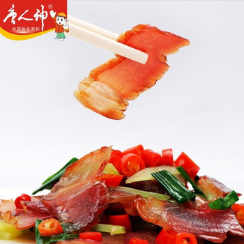 华北站：唐人神美味腊肉350g 折19元(37，买1送1)