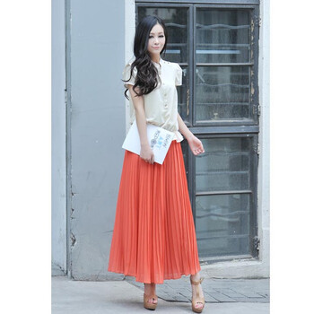 TIME\/X9 衬衫+雪纺绸裙 套装-P090404000133