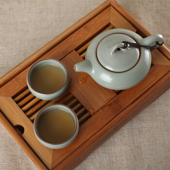 阳光飞歌 汝窑茶具 小盛水旅行茶具套装 罗汉杯D0001