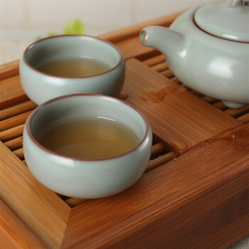阳光飞歌 汝窑茶具 小盛水旅行茶具套装 罗汉杯D0001