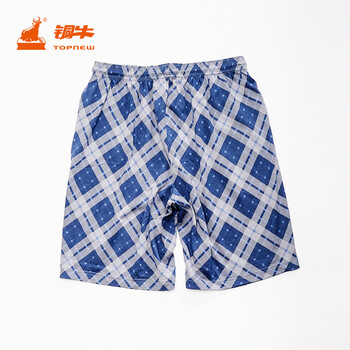 <em>铜牛 汗布</em>男<em>短裤</em> 2014春夏新品男款 居家服休闲