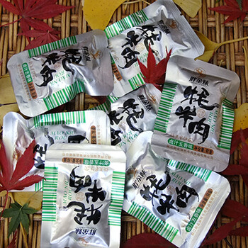 胖金妹牦牛肉干卤汁香辣味云南丽江特产休闲食