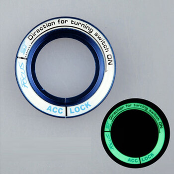 宾尼 经典新福克斯点火钥匙圈 ST车贴纸 福克斯