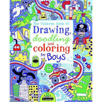 The Usborne Book of Drawing, Doodling an.