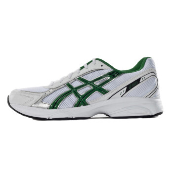 亚瑟士 ASICS 缓冲跑鞋 透气跑步鞋 男式运动鞋 MAVERICK 白色/绿色 43.5