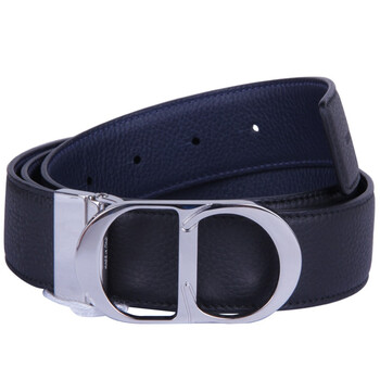 DIOR 迪奥 男士经典CD标志黑色真皮腰带 404