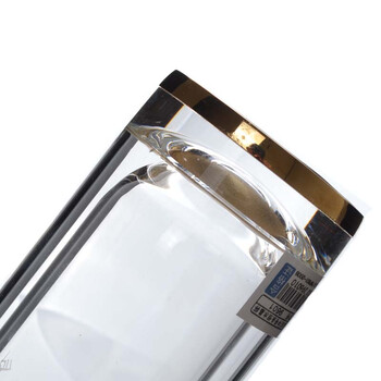水中神300ml中号水晶杯9601双层透明玻璃杯 礼品杯子 茶杯 礼盒装