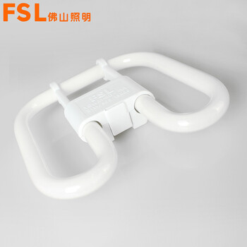 佛山照明 fsl 21瓦 三基色2D荧光灯管 蝴蝶灯泡 方型节能灯具 3支装