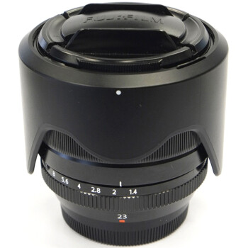 富士（FUJIFILM）XF23mm F1.4 R 广角定焦镜头 含景深标尺和估焦环 人文利器纪实 适用于 XT30 XT3