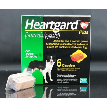 梅里亚 犬心保Heartgard 狗狗驱虫药 M片 12kg
