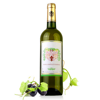 法国进口红酒 百合干白葡萄酒 原品进口 VCE级