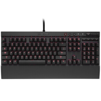 海盗船（CORSAIR） Vengeance系列 K70 机械游戏键盘 黑色（红轴）